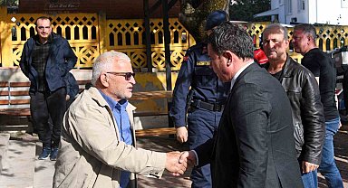 Başkan Aydın'ın Cuma durağı Çağlayan Mahallesi