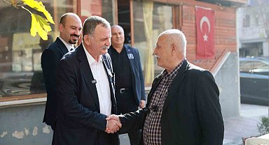 Başkan Balaban Yenimahalle'de esnafı dinledi