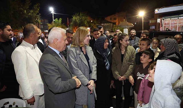 Başkan Bozbey'e Gürsu'da sevgi seli