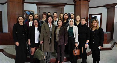 Başkan Gençay kadın girişimcileri ağırladı