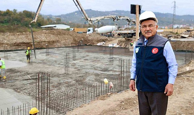 Başkan Güler: "Milli sporcuların yetişeceği bir tesis inşa ediyoruz"