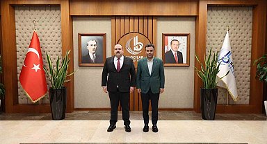 Başkan Hamamcı'dan Bağcılar Belediye Başkanı Yasin Yıldız'a nezaket ziyareti