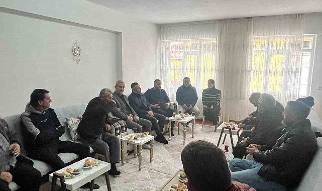Başkan Kalın ev ziyaretlerini sürdürüyor