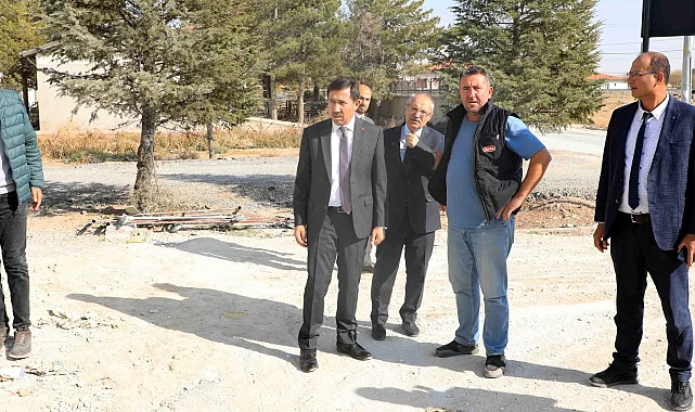 Başkan Kılca, Kızören ve Köseali'de yatırımları inceledi