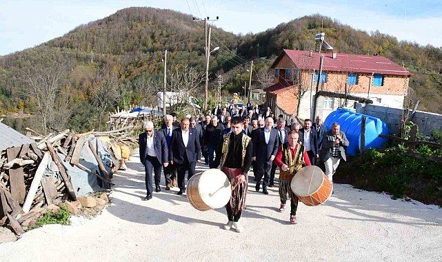 Başkan Kul: "Terme'nin en uzağıyla yakını arasına hizmet farkı yok"