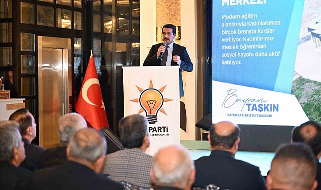 Başkan Taşkın: "Battalgazi'de hizmet süreci devam ediyor"