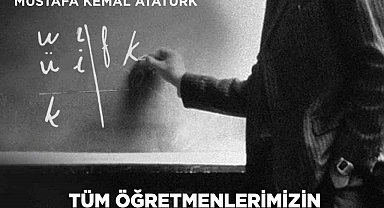 Başkan Tatık; "Bilgi ve sevgileriyle çocuklarımıza ışık olan öğretmenlerimize minnettarız"