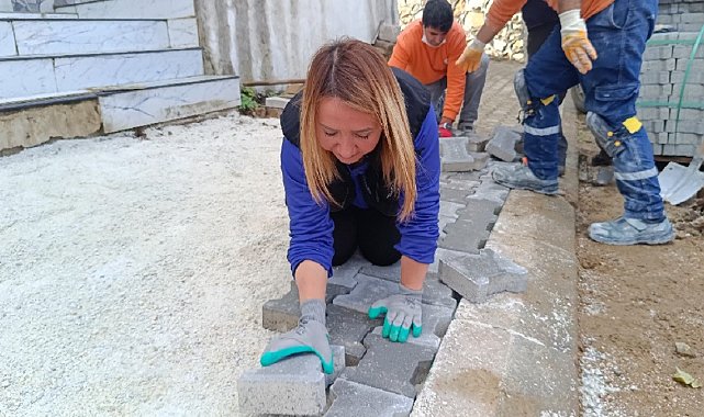 Başkan Tekin'den sahada örnek çalışma