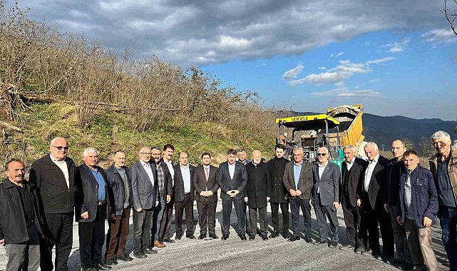 Başkan Türkcan: "Sarpdere-Damarlı yolu hak ettiği değere kavuşuyor"