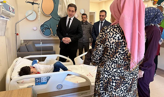 Batman Sason'da Kaymakam Başar'dan hastane ziyareti