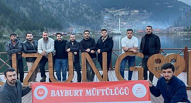 Bayburt'ta üniversite öğrencilerine yönelik tarih ve kültür gezisi düzenlendi