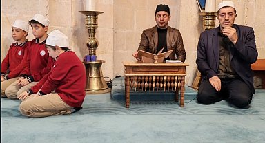 Bayburt'ta vefat eden öğretmenler için Ulu Camii'de mevlit okundu