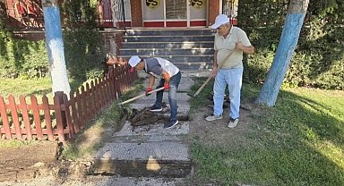 Bayırköy'de bakım ve onarım çalışmaları sürüyor