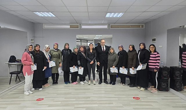 Bayırköy'de fitness kursu sertifikayla sona erdi
