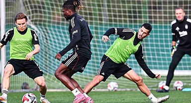 Beşiktaş, Fatih Karagümrük maçı hazırlıklarını sürdürdü
