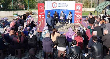 BEUN Bilim Kafe Söyleşileri Köy Halkıyla Buluştu: "Kadına Yönelik Şiddete Hayır"
