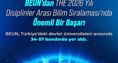 BEUN'dan THE 2026 Yılı Disiplinler Arası Bilim Sıralaması'nda Önemli Bir Başarı