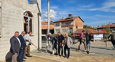 Beyağaç Çarşı Cami inşaatı sona yaklaştı
