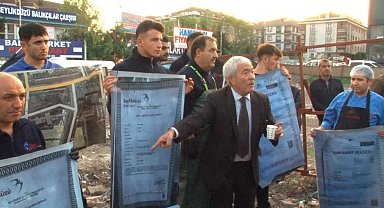 Beylikdüzü'nde esnaf ile zabıta karşı karşıya geldi, gergin anlar yaşandı