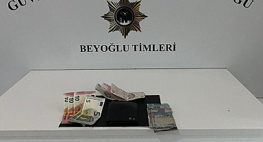 Beyoğlu'nda güven timleri yankesiciyi suçüstü yakaladı