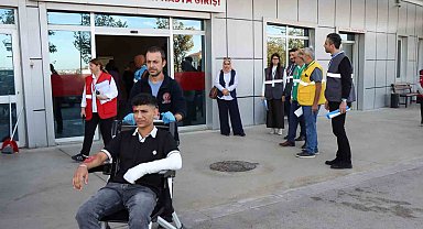 Beyşehir Devlet Hastanesinde tatbikat