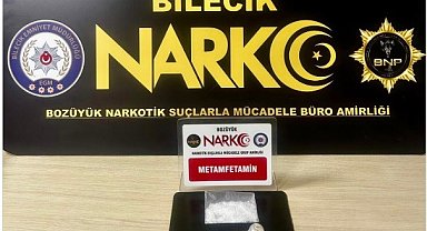Bilecik'te 1 kişinin üzerinden uyuşturucu madde çıktı