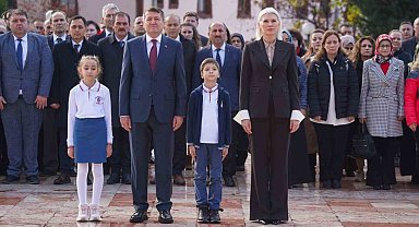 Bilecik'te 24 Kasım Öğretmenler Günü kutlaması