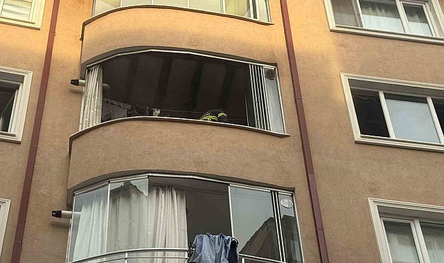Bilecik'te balkonda çıkan yangında bir kişi dumandan etkilendi