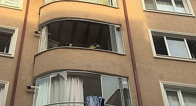 Bilecik'te balkonda çıkan yangında bir kişi dumandan etkilendi