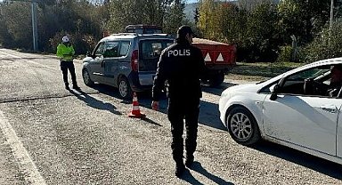 Bilecik'te göçmen kaçakçılığına yönelik denetim