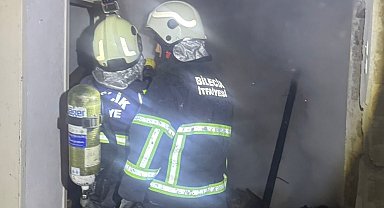 Bilecik'te metruk bina yangın