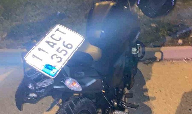 Bilecik'te motosiklet kazası: 2 yaralı
