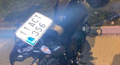 Bilecik'te motosiklet kazası: 2 yaralı