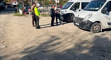 Bilecik'te öğrenci servisleri denetlendi