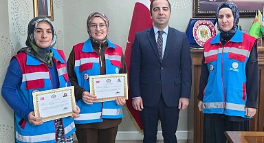 Bilecik'te "Vefa Projesi" ekipleri ödüllendirdi