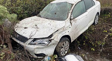 Bilecik'te trafik kazası: 2 yaralı