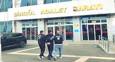 Bingöl'de 33 yıl kesinleşmiş hapis cezası bulanan zanlı yakalandı