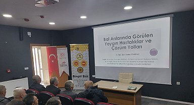Bingöl'de arıcılara seminer verildi