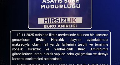 Bingöl'de hırsızlık olayının faili tutuklandı