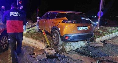 Bingöl'de trafik kazası: 4 yaralı