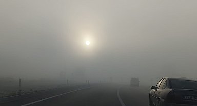 Bingöl'de yoğun sis: Görüş mesafesi 10 metreye düştü