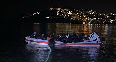 Bodrum açıklarında 30 düzensiz göçmen yakalandı