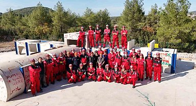 Bodrum Belediyesi kurtarma ekibi, sınavı başarıyla tamamladı