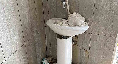 Bolu'da türbede tepki çeken görüntüler