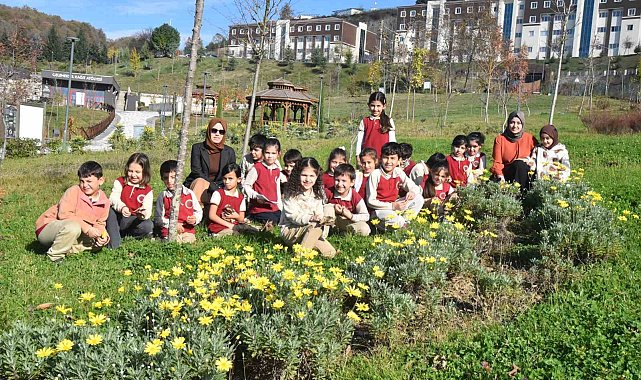 Botanik Bahçesini minikler gezdi