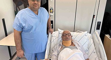 Boyun omuriliğindeki daralma ameliyatı: Yaşlı hasta yeni teknikle ertesi gün sağlığına kavuştu