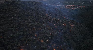Bozdoğan yangını büyük ölçüde kontrol altına alındı
