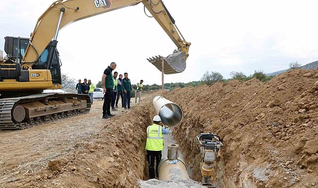 Bozdoğan'da 46 bin dekar arazi sulanacak