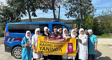 Bozdoğan'da kadınlara KADES bilgilendirmesi