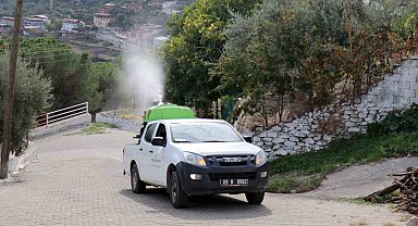 Bozdoğan'da karasinekle mücadele